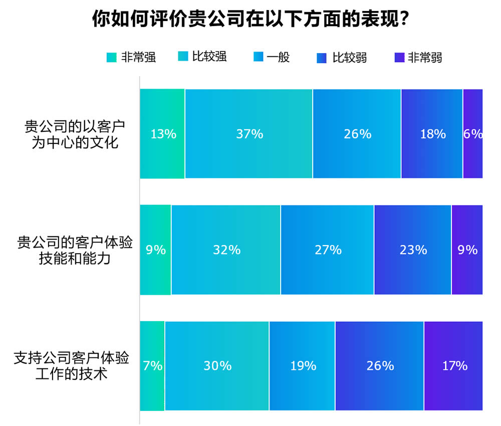 评估客户体验技术能力和文化