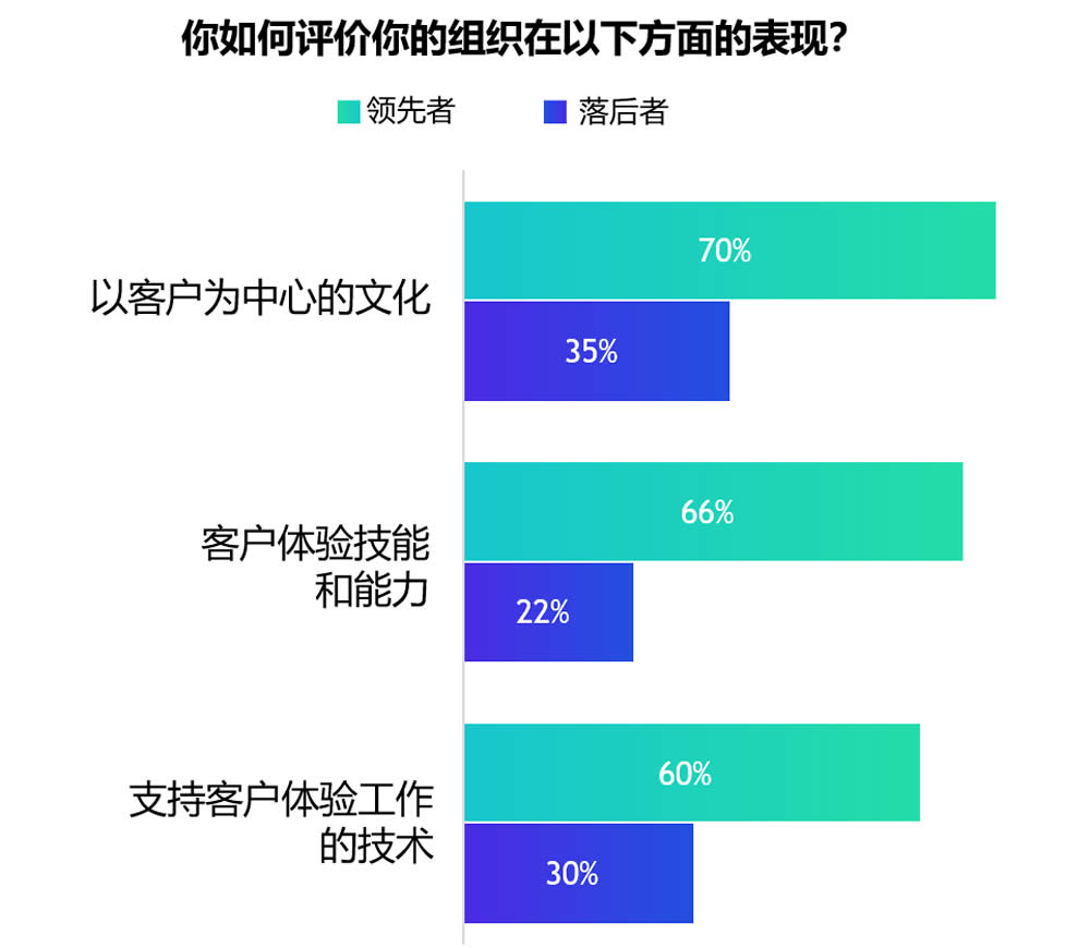 客户体验能力表现