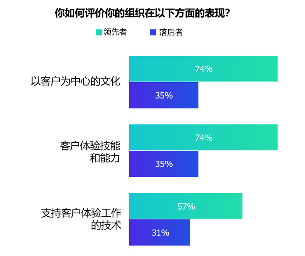 客户体验能力表现