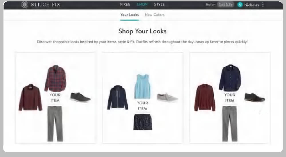 Stitch Fix的个性化穿搭服务